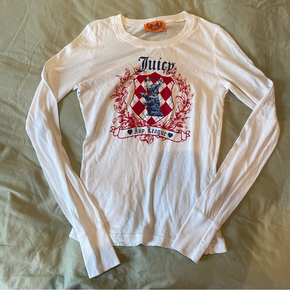 Pre-2006 Juicy Ivy League Long Sleeve T Shirt!
